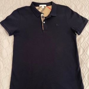 Burberry boys polo shirt size 14